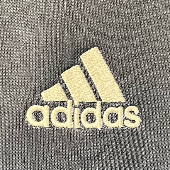 Adidas Men’s ClimaWarm Gray Track Pants Size L with Embroidered “H” & Eagle Logo - Picture 9 of 9